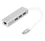 Digitus Hub de USB 3.0 Type-CTM con Gigabit Ethernet