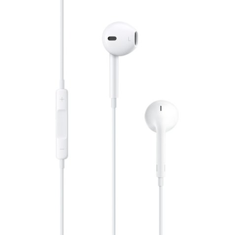 EarPods avec mini-jack 3,5 mm Télécommande et micro Basses profondes Etui de rangement