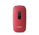 Panasonic KX-TU446 6,1 cm (2.4") 110 g Rojo Teléfono para personas mayores