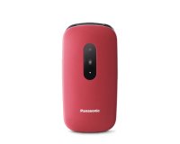 Panasonic KX-TU446 6,1 cm (2.4") 110 g Rojo Teléfono para personas mayores