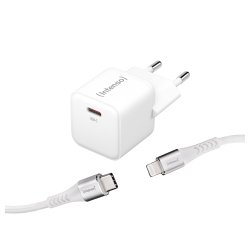 Intenso 7803052 Caricabatterie per dispositivi mobili Universale Bianco AC Ricarica rapida Interno