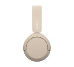Sony WH-CH520 Headset Wireless Head-band Calls/Music USB Type-C Bluetooth Charging stand Cream