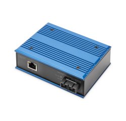 Digitus Industrial Gigabit Media Converter RJ45, SC 0.5km