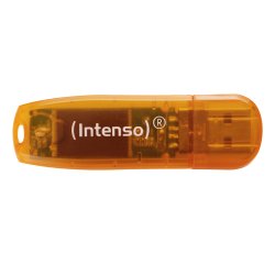 Intenso Rainbow Line USB flash drive 64 GB USB Type-A 2.0 Orange