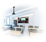B-Tech BT899-FD support pour projecteurs Plafond Noir