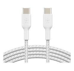 Belkin CAB004BT1MWH2PK cable USB USB 2.0 1 m USB C 0,48 Gbit/s 60 W Blanco