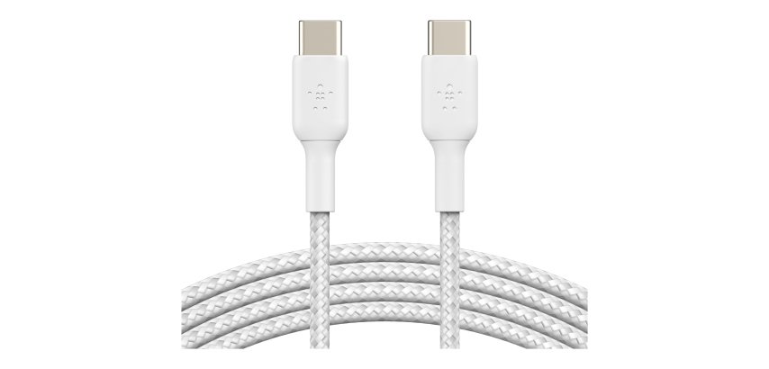 Belkin CAB004BT1MWH2PK cable USB USB 2.0 1 m USB C 0,48 Gbit/s 60 W Blanco