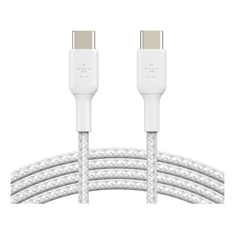Belkin CAB004BT1MWH2PK cable USB USB 2.0 1 m USB C 0,48 Gbit/s 60 W Blanco