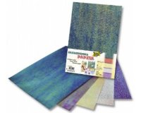 Pochette papier irise folia 23x33 cm 75g 10 coloris       assortis