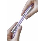 Intenso Handykette als Lade- + Datenkabel USB-C bis 1,65m lila cavo USB USB C Viola