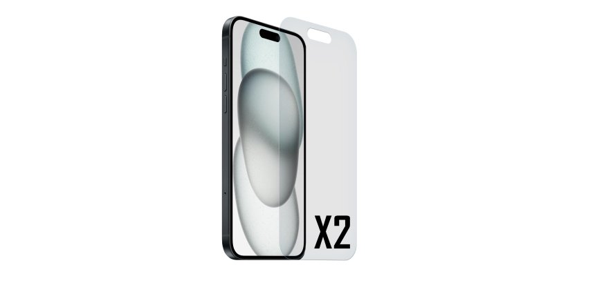 Altadif 2 Protections Verre Trempe Iphone 15 - 6,1"