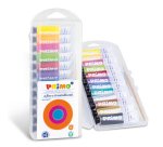 Tempera in tubetto - 12 ml - fluo / metal - Primo - scatola 12 pezzi
