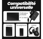 T'nB CHNBTC45W chargeur d'appareils mobiles Universel Noir Secteur Intérieure