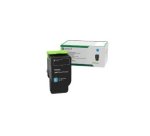 Lexmark - Ultra High Yield - cyan - original - toner cartridge - LCCP, LRP