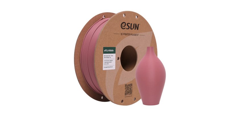 eSUN PLA-Matte Polylactic Acid (PLA) Purple 1 kg