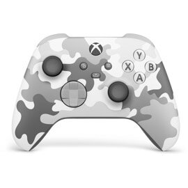 Microsoft Xbox Wireless Controller – Arctic Camo Special Edition Gris, Blanco Bluetooth Gamepad Analógico/Digital Android, PC, Xbox One, Xbox Series S, Xbox Series X, iOS