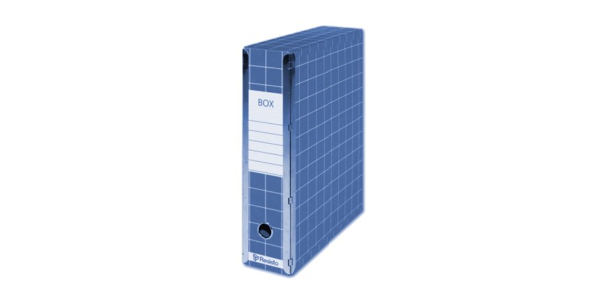Resisto RESX401 raccoglitore Blu Cartoncino, Legno