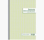 Manifold Factures micro-entrepreneur 29,7x21cm 50 feuillets dupli autocopiants