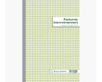 Manifold Factures micro-entrepreneur 29,7x21cm 50 feuillets dupli autocopiants