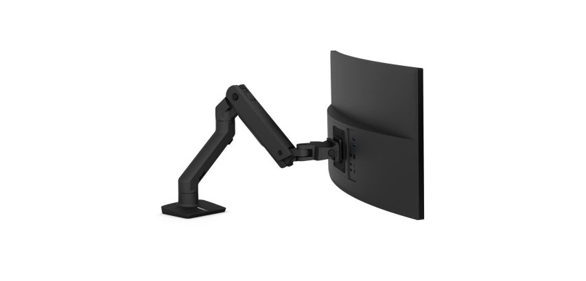 Ergotron HX Series 45-475-224 support d'écran plat pour bureau 124,5 cm (49") Noir