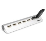 Hamlet XHUB7020AL interface hub USB 2.0 480 Mbit/s Aluminium
