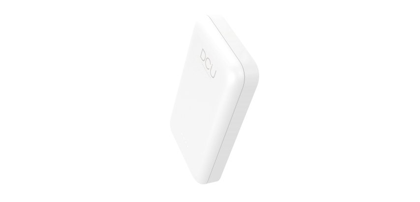 DCU Advance Tecnologic 34155008 banque d'alimentation électrique Lithium 5000 mAh Recharge sans fil Blanc