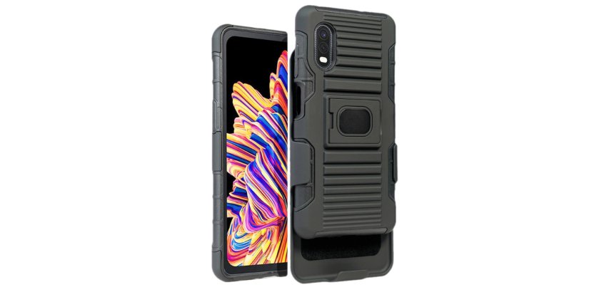 DLH Coque renforcee rigide pour Samsung Galaxy Xcover 5 (SM-G525)