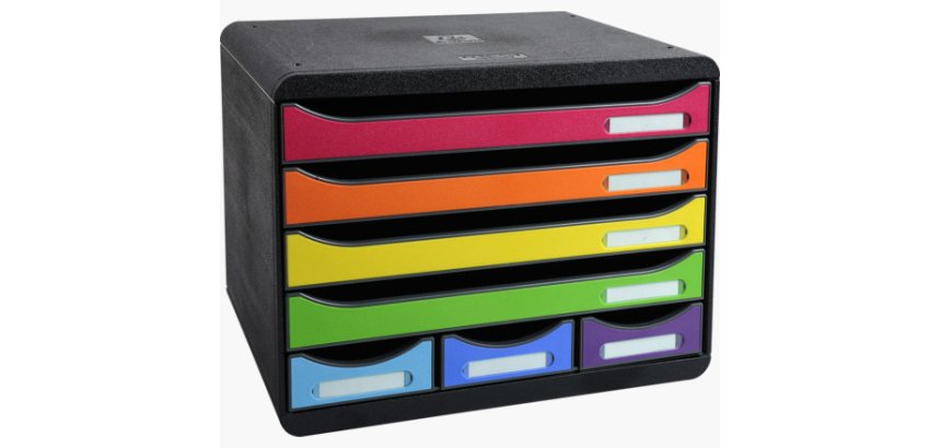 Module de classement Storebox 7 tiroirs Iderama - Arlequin