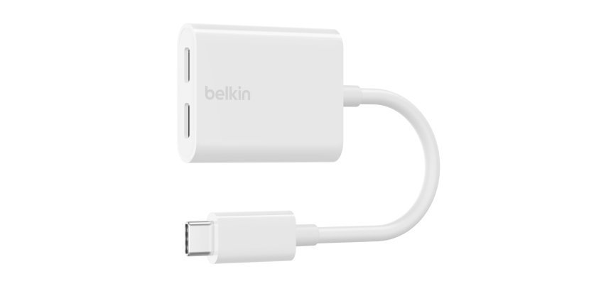 Belkin F7U081BTWH hub & concentrateur USB Type-C Blanc