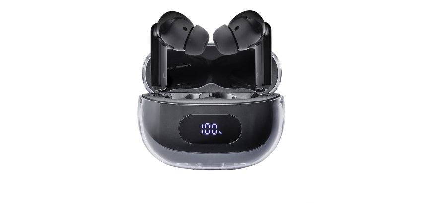 Intenso Buds Earphone Plus T310AE Black Headphones True Wireless Stereo (TWS) In-ear Calls/Music/Sport/Everyday USB Type-C Bluetooth