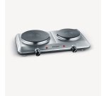 Réchaud électrique double DK 1014, noir