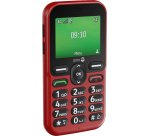 Doro Leva E10 6,1 cm (2.4") 118,9 g Rouge Téléphone pour seniors