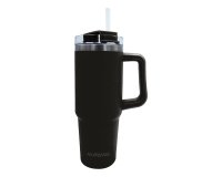 Muitomas TRAVELMUG900BK tazza da viaggio 900 ml Nero Acciaio inox