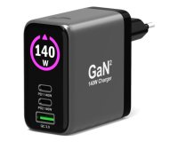 Port Designs 902140PEU chargeur d'appareils mobiles Universel Noir Secteur Charge rapide Intérieure