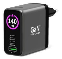 Port Designs 902140PEU chargeur d'appareils mobiles Universel Noir Secteur Charge rapide Intérieure