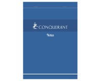 Bloc de bureau Oxford Office 14,8 x 21 cm agrafé bleu - 5 x 5 - 100 feuilles