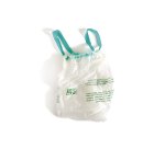 Biosacco per immondizia - 42x42 cm - 10 L - 19 micron - bianco - Perfetto - rotolo da 15 sacchi