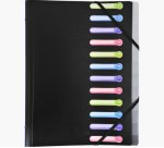 Trieur polypropylène 3 rabats 12 compartiments OPAK