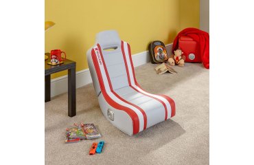X Rocker Shadow 2.0 Konsolenspielstuhl Gepolsterter Sitz Rot, Weiß