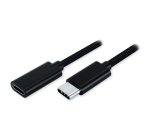 MCL MC923-1C/1CMFZ-1M câble USB USB 3.2 Gen 1 (3.1 Gen 1) USB C 10 Gbit/s 60 W Noir