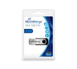 MediaRange MR907 lecteur USB flash 4 Go USB Type-A / Micro-USB 2.0 Noir, Argent