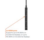 Cygnett CY5392CYHUB interface hub USB Type-C Black