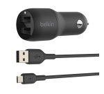Belkin BoostCharge Smartphone Zwart Sigarettenaansteker Auto