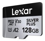 Lexar Professional SILVER PLUS 128 GB MicroSDXC UHS-I