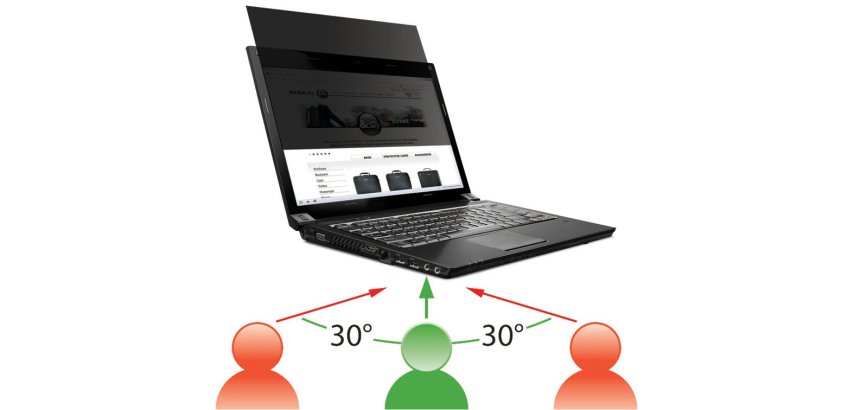 Mobilis 016229 filtre anti-reflets pour écran et filtre de confidentialité 35,8 cm (14.1") Ordinateur portable Filtre de confidentialité sans bords pour ordinateur