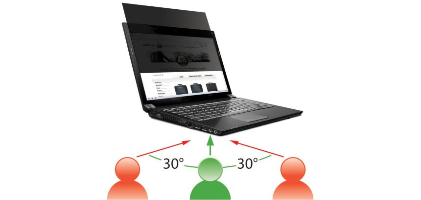 Mobilis 016229 filtre anti-reflets pour écran et filtre de confidentialité 35,8 cm (14.1") Ordinateur portable Filtre de confidentialité sans bords pour ordinateur