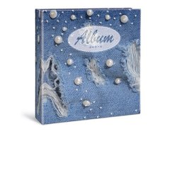 Lebez 80460 photo album Blue, White 100 sheets 130 x 190