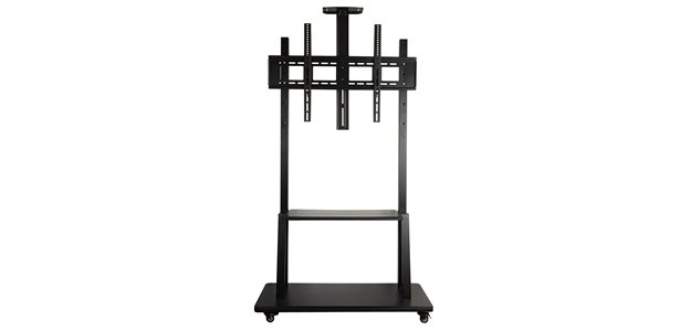 LINK Supporto Tv Grande Formato 42-100" Max Vesa 600X900 Con Ripiano Per Dispositivi E Supporto Telecamera