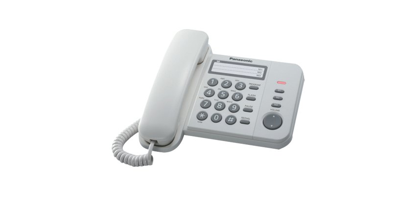 Panasonic KX-TS520EX1W telephone White