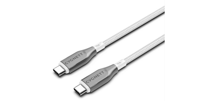 Cygnett CY4675PCTYC USB cable USB 2.0 1 m USB C Grey, White